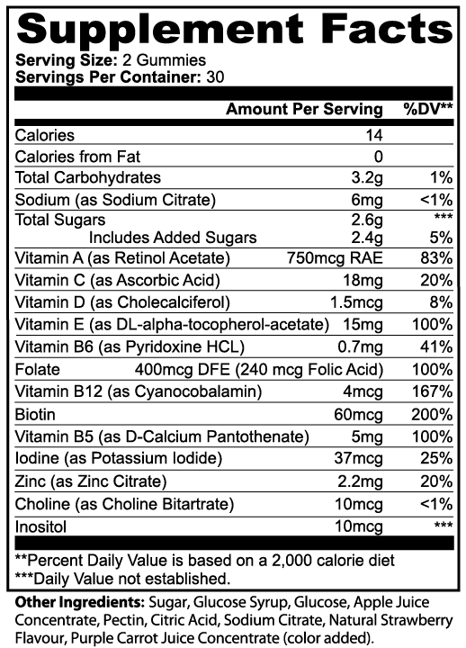 Optimal - Multivitamin Bear Gummies (Adult)